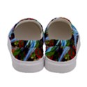 Blue Flamingoes 4 Women s Canvas Slip Ons View4