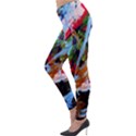 Blue Flamingoes 4 Lightweight Velour Leggings View3