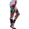 Blue Flamingoes 4 Lightweight Velour Leggings View4