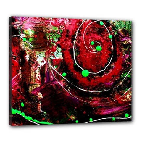 Bloody Coffee 5 Canvas 24  X 20  by bestdesignintheworld