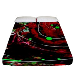 Bloody Coffee 5 Fitted Sheet (king Size) by bestdesignintheworld