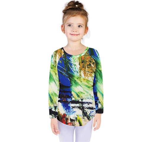 Alaska Industrial Landscape Kids  Long Sleeve Tee by bestdesignintheworld