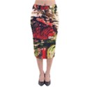 Alaska Industrial Landscape 4 Velvet Midi Pencil Skirt View1