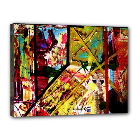 Absurd Theater In And Out Canvas 16  X 12  by bestdesignintheworld