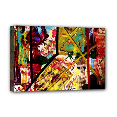 Absurd Theater In And Out Deluxe Canvas 18  X 12   by bestdesignintheworld