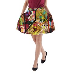 Absurd Theater In And Out A-line Pocket Skirt by bestdesignintheworld