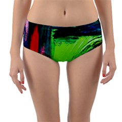 Abandoned Mine 6 Reversible Mid-waist Bikini Bottoms