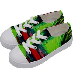 Abandoned Mine 6 Kids  Low Top Canvas Sneakers by bestdesignintheworld