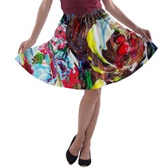 Eden Garden 12 A-line Skater Skirt by bestdesignintheworld