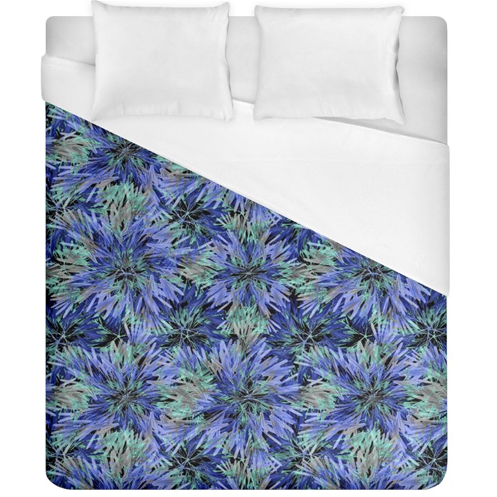 Modern Nature Print Pattern 7200 Duvet Cover (California King Size)