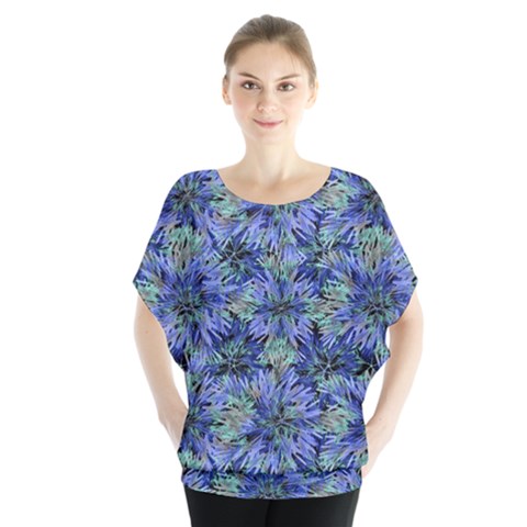 Modern Nature Print Pattern 7200 Blouse by dflcprints