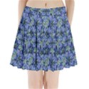 Modern Nature Print Pattern 7200 Pleated Mini Skirt View1