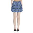 Modern Nature Print Pattern 7200 Pleated Mini Skirt View2