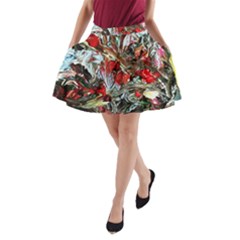 Eden Garden 11 A-line Pocket Skirt by bestdesignintheworld