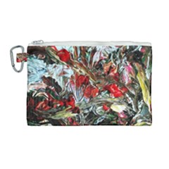 Eden Garden 11 Canvas Cosmetic Bag (large) by bestdesignintheworld