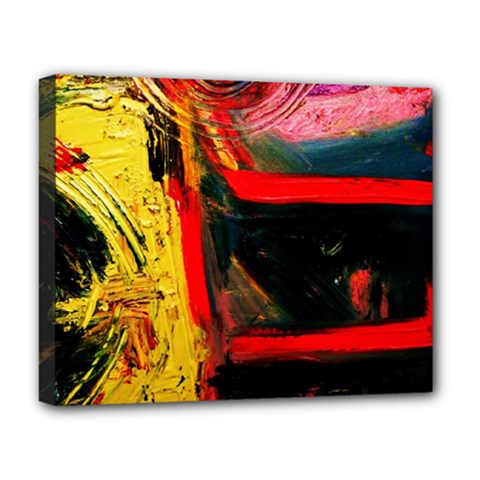 Abandoned Mine 2 Deluxe Canvas 20  X 16   by bestdesignintheworld