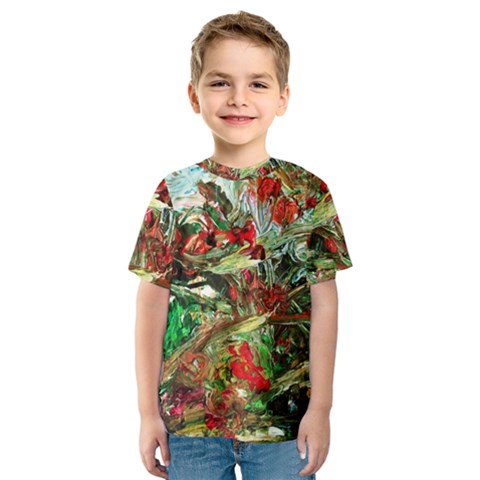 Eden Garden 8 Kids  Sport Mesh Tee by bestdesignintheworld