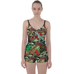 Eden Garden 8 Tie Front Two Piece Tankini by bestdesignintheworld