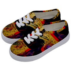 Abandoned Mine 1 Kids  Classic Low Top Sneakers by bestdesignintheworld