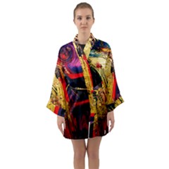 Abandoned Mine 1 Long Sleeve Kimono Robe