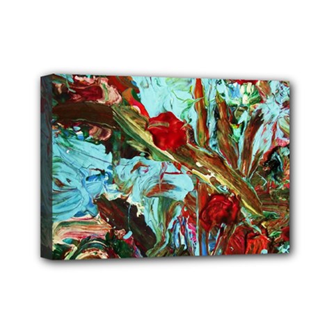 Eden Garden 7 Mini Canvas 7  X 5  by bestdesignintheworld