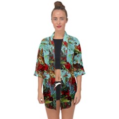 Eden Garden 7 Open Front Chiffon Kimono by bestdesignintheworld