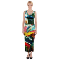 Aerobus Fitted Maxi Dress by bestdesignintheworld