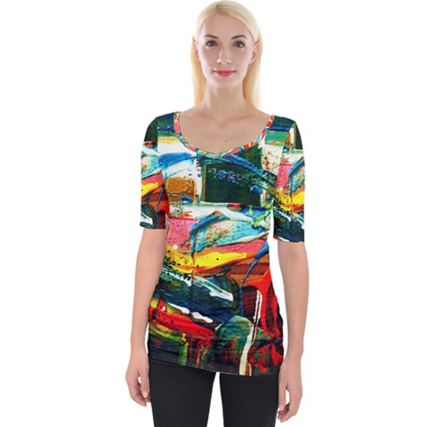 Aerobus Wide Neckline Tee by bestdesignintheworld