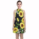 Sunflower Halter Neckline Dress  View1