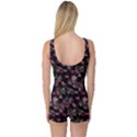 Tulip Flower print One Piece Boyleg Swimsuit View2