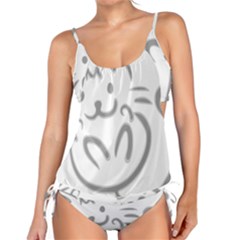 Cat Feline Cute Pet Animal Tankini Set by Simbadda