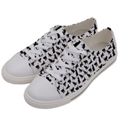 Heart Love Cats Kitten Kitty Women s Low Top Canvas Sneakers by Simbadda