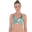 Camping Low Poly 3d Polygons Cross String Back Sports Bra View1