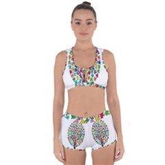 Tree Share Pieces Of The Puzzle Racerback Boyleg Bikini Set by Simbadda