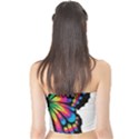 Abstract Animal Art Butterfly Tube Top View2