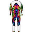 Abstract Animal Art Butterfly OnePiece Jumpsuit (Men)  View2