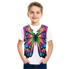 Abstract Animal Art Butterfly Kids  Sportswear by Simbadda