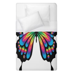 Abstract Animal Art Butterfly Duvet Cover (single Size) by Simbadda