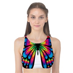 Abstract Animal Art Butterfly Tank Bikini Top by Simbadda