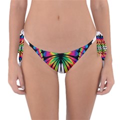 Abstract Animal Art Butterfly Reversible Bikini Bottom by Simbadda