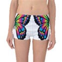 Abstract Animal Art Butterfly Reversible Boyleg Bikini Bottoms View1