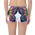 Abstract Animal Art Butterfly Reversible Boyleg Bikini Bottoms View2