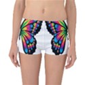 Abstract Animal Art Butterfly Reversible Boyleg Bikini Bottoms View3