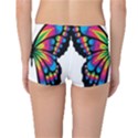 Abstract Animal Art Butterfly Reversible Boyleg Bikini Bottoms View4