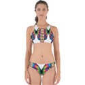 Abstract Animal Art Butterfly Perfectly Cut Out Bikini Set View1