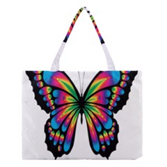 Abstract Animal Art Butterfly Medium Tote Bag by Simbadda