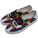 Abstract Animal Art Butterfly Men s Classic Low Top Sneakers View2