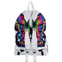 Abstract Animal Art Butterfly Foldable Lightweight Backpack View2