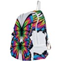 Abstract Animal Art Butterfly Foldable Lightweight Backpack View4