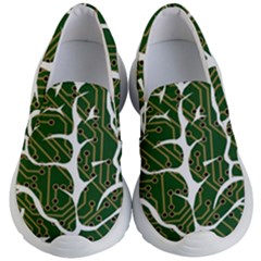 Circuit Anatomy Kid s Lightweight Slip Ons by Simbadda